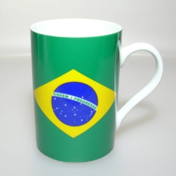 Flaggetasse Brasilien