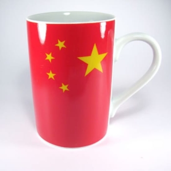 Flaggetasse China
