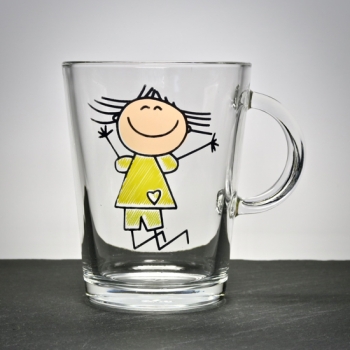 Kinderbecher Best Friends "Mia" mit Namensgravur bestellen