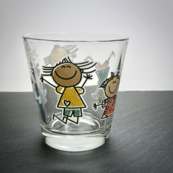 Kinderglas Best Friends "Girls"mit Namensgravur bestellen