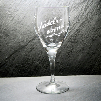 Weinglas Premium mit Gravur 35 cl