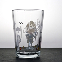 Kinderglas Feuerwehrmann mit Namensgravur