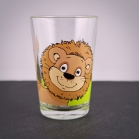 Kinderglas Löwe mit Namensgravur