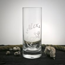 Longdrinkglas Paris mit Anker-Motiv graviert