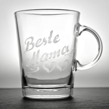 Personalisiertes Teeglas