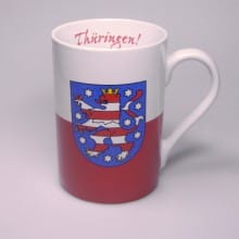 Flaggetasse Thüringen